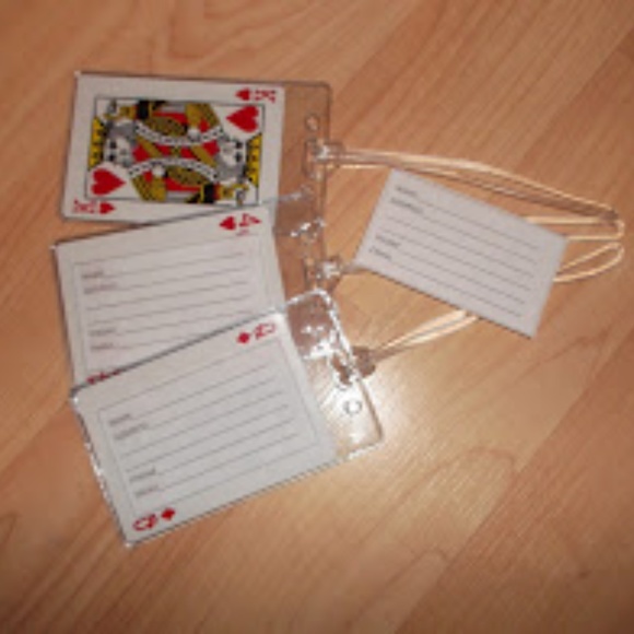 ⚾️ Atlanta Braves Baseball Team Luggage Tags Set (3) - Picture 3 of 4